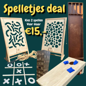 Spelletjes pakket