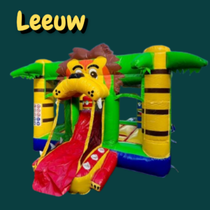 Springkussen Leeuw